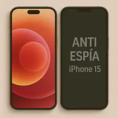 GENERICO - Vidrio Protector de Pantalla Premium Antiespia para Iphone 15