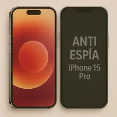 GENERICO - Vidrio Protector de Pantalla Premium Antiespia para Iphone 15 PRO