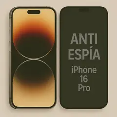GENERICO - Vidrio Protector de Pantalla Premium Antiespia para Iphone 16 PRO