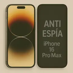 GENERICO - Vidrio Protector de Pantalla Premium Antiespia para Iphone 16 PRO MAX
