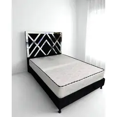 GENERICO - Juego de Alcoba Completo Cama doble de lujo + colchon