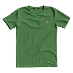 INCO - Camiseta Cuello Redondo AX Verde Algodón Peruano