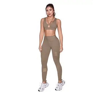 CHAMELA - Leggins deportivo 44719 Taupe.