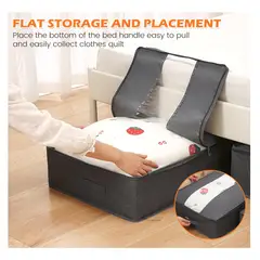 GENERICO - Amj Cesta De Almacenamiento Plegable Para Debajo De La Cama OMC-704