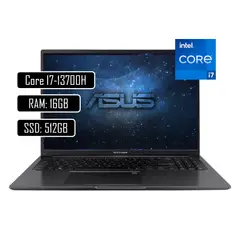 ASUS - PORTATIL VIVOBOOK 16 – Intel Core i7 13700H – RAM 16GB – SSD 512GB – 16 pulgadas