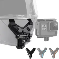 GENERICO - Base Soporte Montura Arnes Para Casco Camara Gopro Moto
