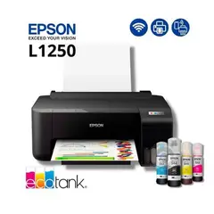 EPSON - IMPRESORA L1250 - RECARGA CONTINUA - WIFI - NEGRO