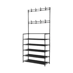 GENERICO - Estante Organizador Ropa Zapatos Ganchos Abrigos Sombreros