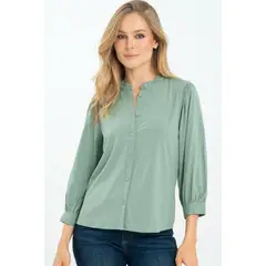 RAGGED - Camisa lauren Verde marino