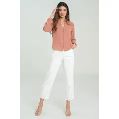 RAGGED - Camisa beverly Rojo carnauba