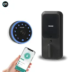 GENERICO - Cerradura cerrojo de seguridad inteligente con código y app Tuya
