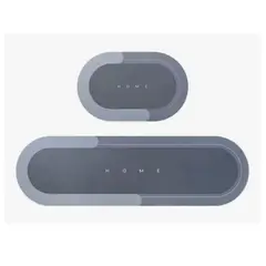 INNOVA - Tapete De Hogar Baño Secado Rápido Absorbente Antideslizante 40 X 120
