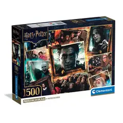 CLEMENTONI - Rompecabezas 1500 Piezas Harry Potter Adultos