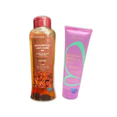 ANYELUZ - Anyeplex y Shampoo de Cafe