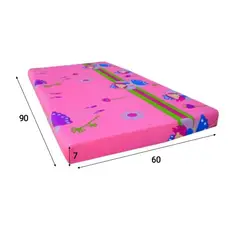 GENERICO - Colchoneta de corral para bebe 90x60x8 cm niña