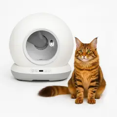 VTA PLUS - Arenero Inteligente QITT VTA+ para Gatos con Limpieza Automática y Control por App