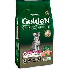 GOLDEN - Alimento Selección Natural Gatitos - Pollo 3kg