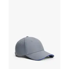 TOMMY HILFIGER - Gorra gris de béisbol de franela