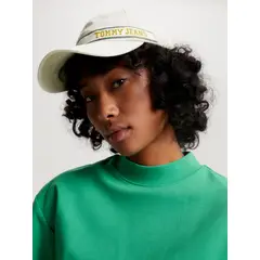 TOMMY HILFIGER - Gorra beige con logo