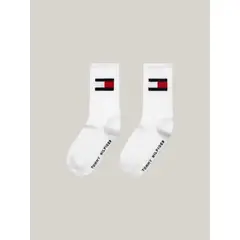 TOMMY HILFIGER - Pack blanco de 2 medias para niños