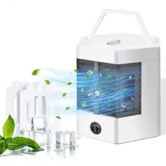 GENERICO - Aire Acondicionado Portátil Ventilador Artic Air 2X Ultra Cooler Usb