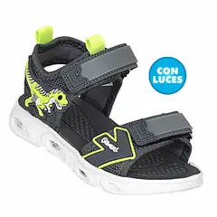 GUMBALL - Sandalia de Niño marca en Color GRIS VERDE  SANDFUZ 16-25-1