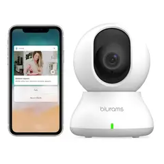 GENERICO - Camara De Seguridad Inteligente Blurams 2k Bebé Alexa Google