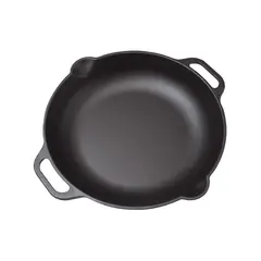 VICTORIA - Sartén de Hierro Fundido Paellera de 33 Cm