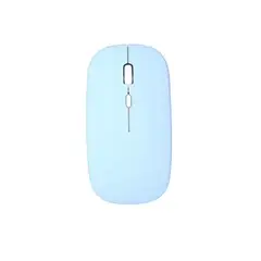 KIDSHOP - Mouse Inalámbrico Recargable W07 Azul