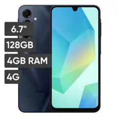 SAMSUNG - Celular Galaxy A16 128 Gb / 4 Ram 4g Negro