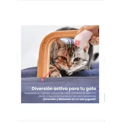 GENERICO - Puntero Láser Interactivo Para Mascotas Color Rosa Pálido