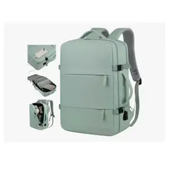 INNOVA - Maleta Morral Para Laptop Puerto Usb Viajero Práctico Semi Impermeable