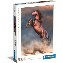 CLEMENTONI - Rompecabezas 500 Piezas Caballo Salvaje Adultos