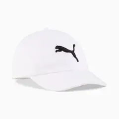 PUMA - Gorra Marca Ess Cat Bb Original Blanco Hombre