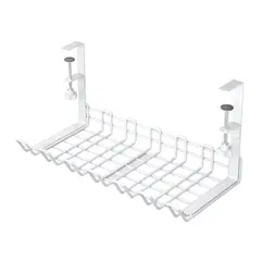 GENERICO - Bandeja Organizadora De Cables Para Mesa Escritorio De Metal