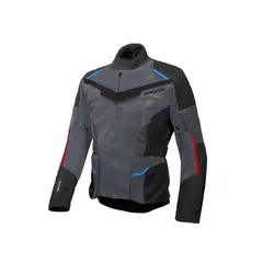 SEVENTY DEGREES - CHAQUETA PARA MOTO SEVENTY HOMBRE SD-JT70 ATACAMA NEGRO / GRIS / BLANCO M