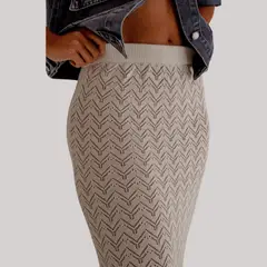 FG STORE - Falda Mujer Tejida Londres