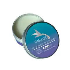 THALLOS - BALSAMO CORPORAL CBD 1% Aroma Menta Lata x 40 gr