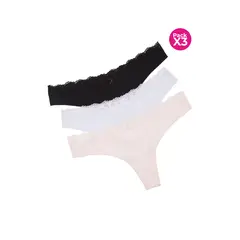 LILI PINK - Panty tipo brasilera paquete x3 para adolecente