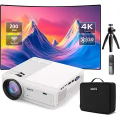 GENERICO - Proyector WiFi 5G con sistema operativo Android