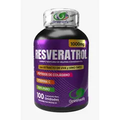 NATURAL ENERGY PRODUCTS - Resveratrol Con Invima 1000 Mg ORIGINAL AMERICANO