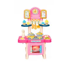 GENERICO - Cocina Niñas Juguete Niña Luz Sonido Con Utencilios +bateria