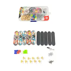 GENERICO - Patinetas Dedos Personalizable Mini Coleccion Juguete Niños