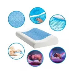 GENERICO - Almohada De Gel Tv Ortopédica Cool Pillow