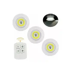 GENERICO - SET DE 3 LUCES CON CONTROL