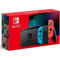NINTENDO SWITCH - Consola Videojuegos Joy-Con Azul Rojo Neón Negro