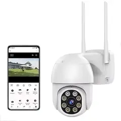 GENERICO - Cámara de Seguridad Ptz Wifi Exterior HD
