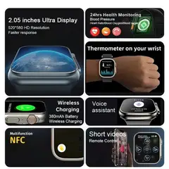 GENERICO - Smart Watch Reloj Inteligente Series 8 Ultra Deportivo