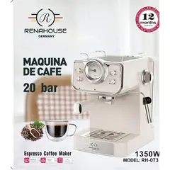 RENAHOUSE - Maquina Para Café Expreso Capuchino 20bar