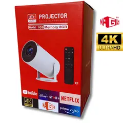 AMERICAN GENERICS - Proyector Hy300 Pro Smart 4k Full HD con MagisTV 2025 Edicion Limitada